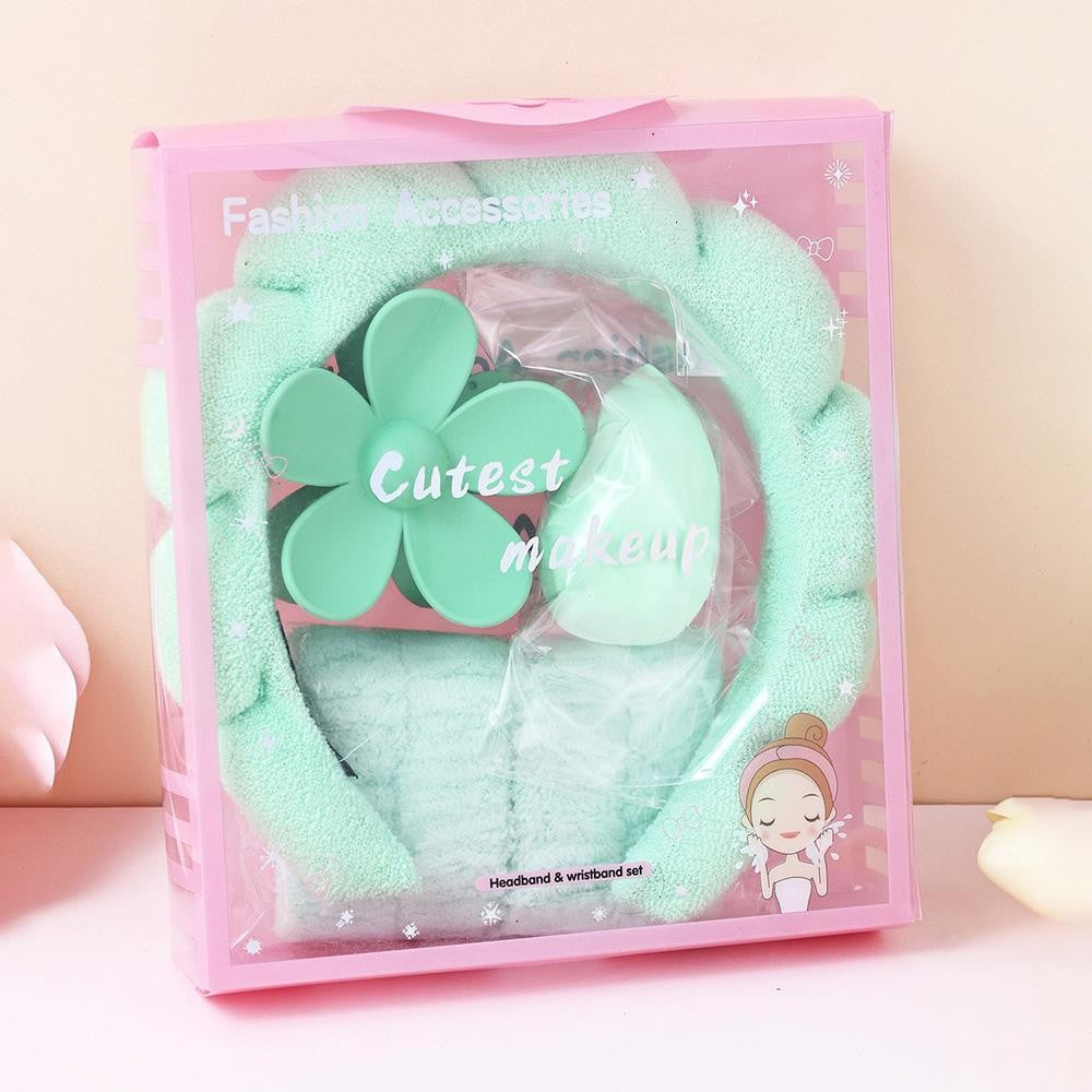 Terry Cloth Spa Set