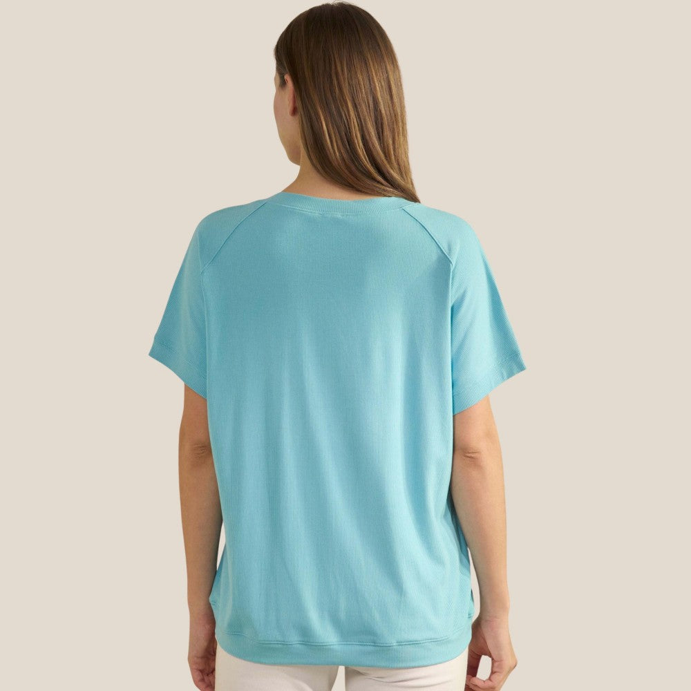Loose Fit Short Sleeve Top