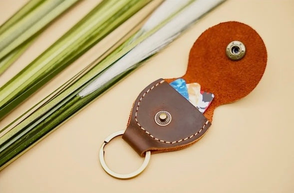 Leather Guitar Pick Holder