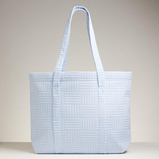 Quilted Cloth Tote Bag