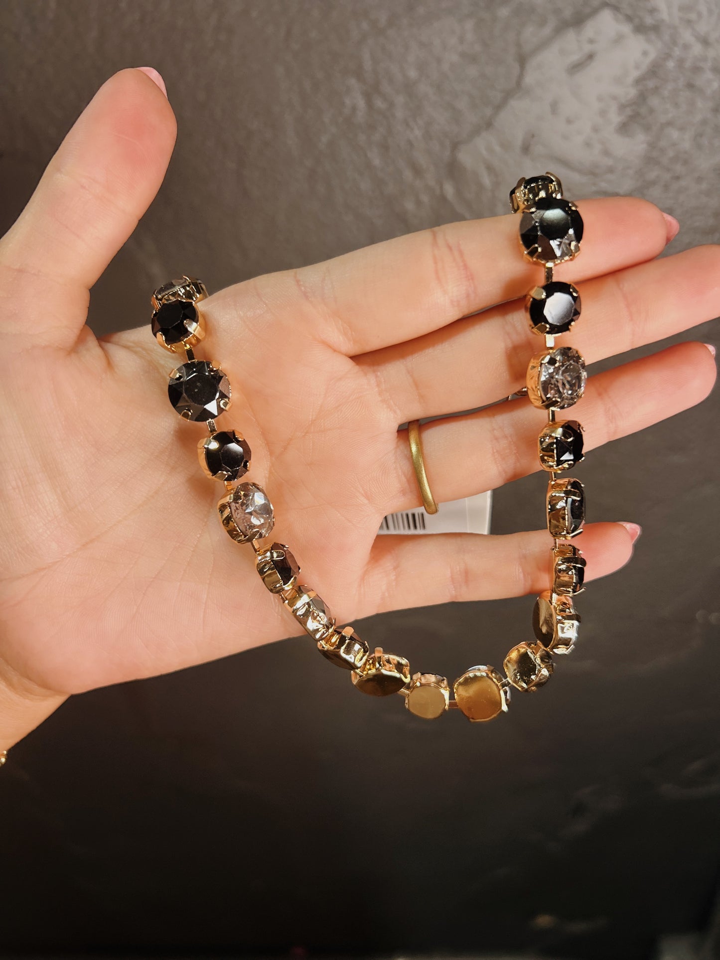 Black Stone Magnetic Necklace