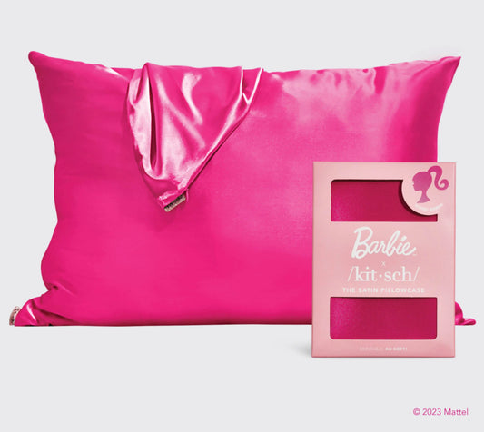 Barbie x Kitsch Satin Pillowcase