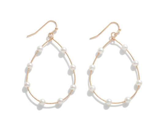Pearl Teardrop Earrings