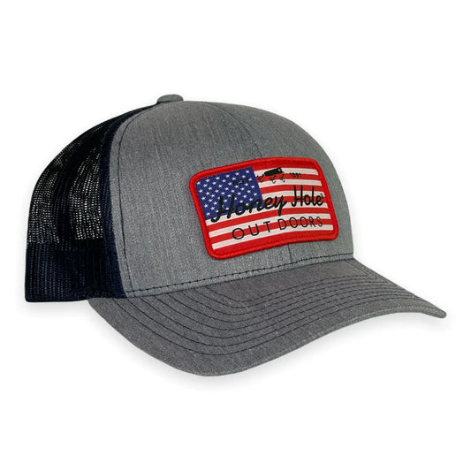 USA Heather/Navy Hat