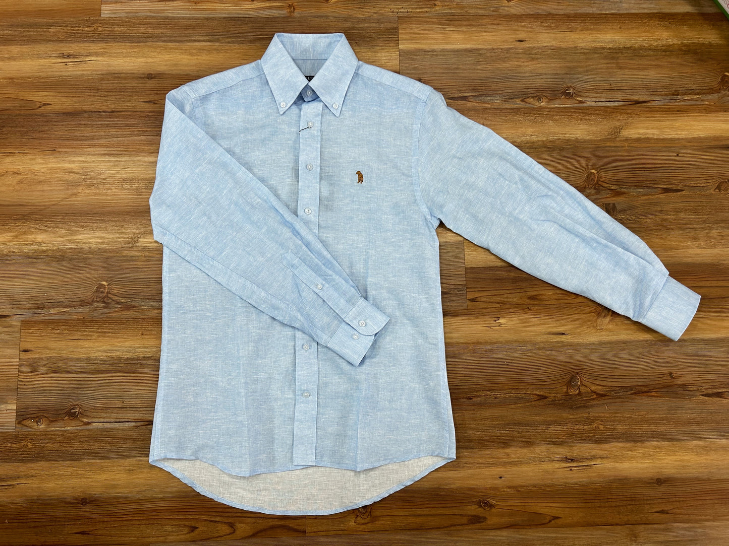 Breezy Coast Linen Button Down