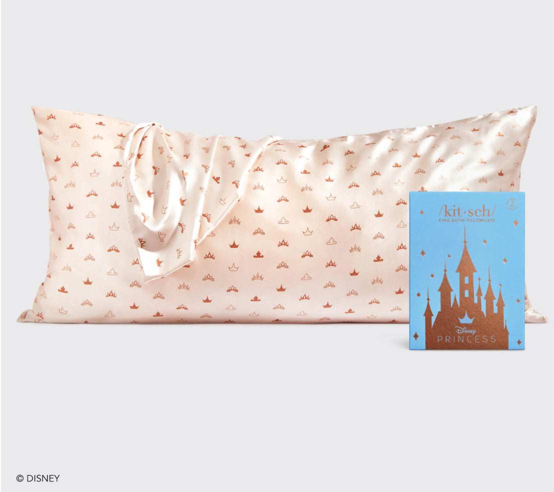 Disney x Kitsch Satin Pillowcase - Desert Crown