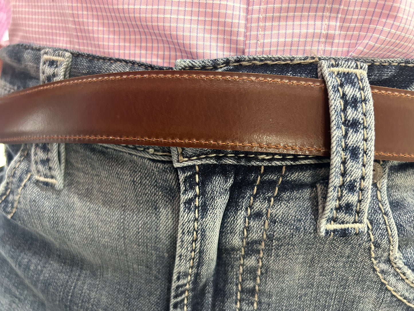 Hickory Charcoal Reversible Belt