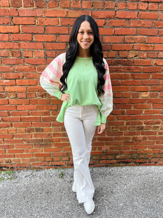 Contrast Sweatshirt