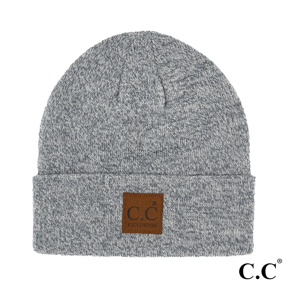 Classic Beanie/ Big Brown C.C Logo