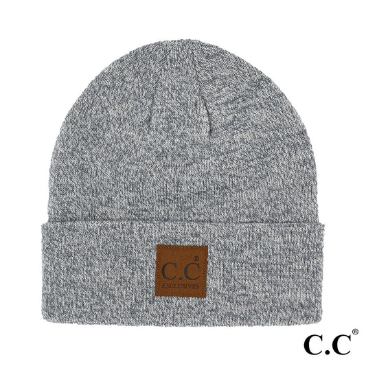 Classic Beanie/ Big Brown C.C Logo