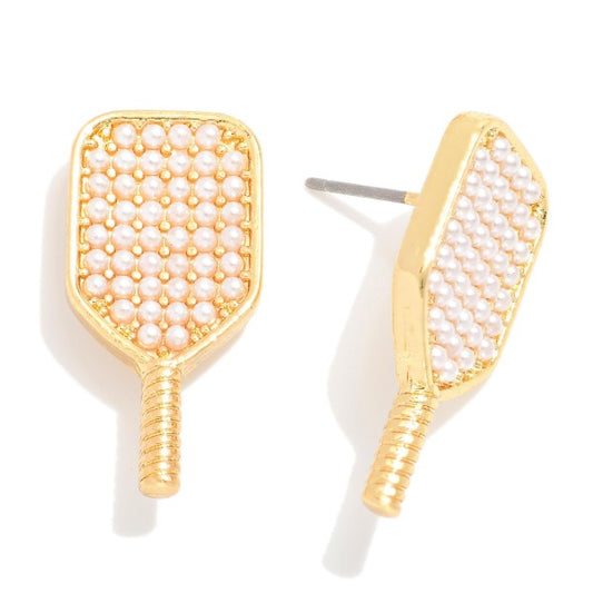 Pickleball Racket Earrings