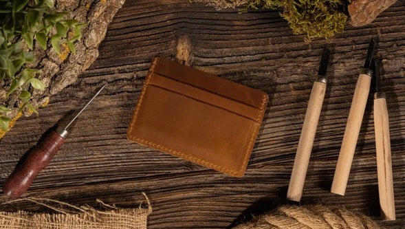 Leather Card Holder Wallet