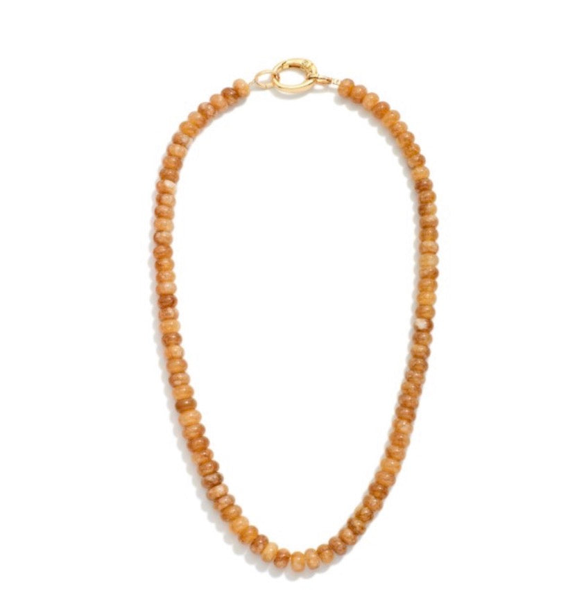Candy Stone Beaded Necklace