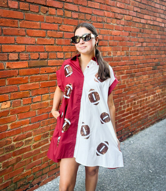 Football Sequin Dress