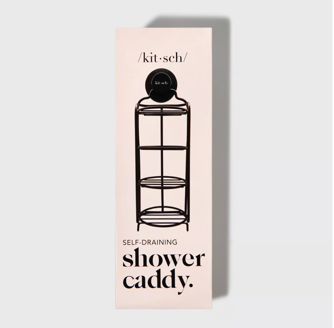 Kitsch Self Draining Shower Caddy