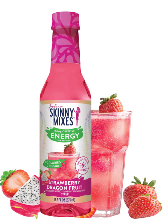 Sugar Free Strawberry Dragon Fruit Energy Syrup