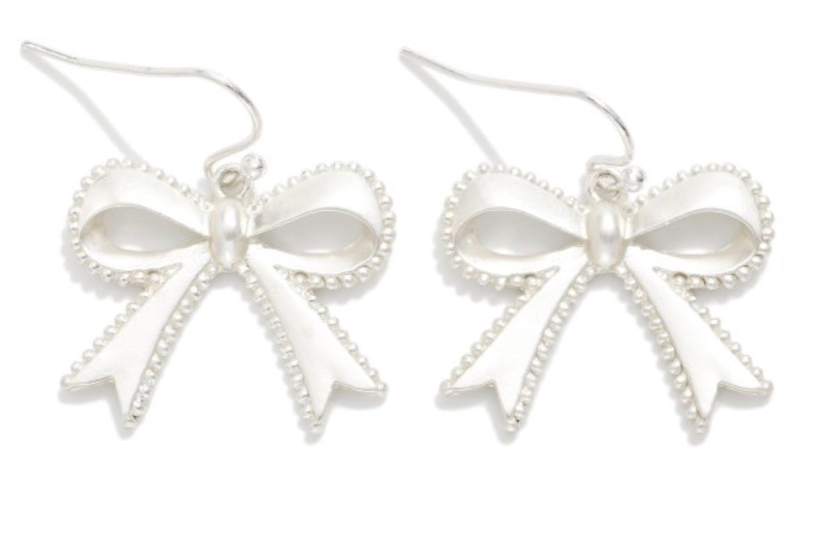 Bow Drop Earrings