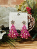 Christmas earrings