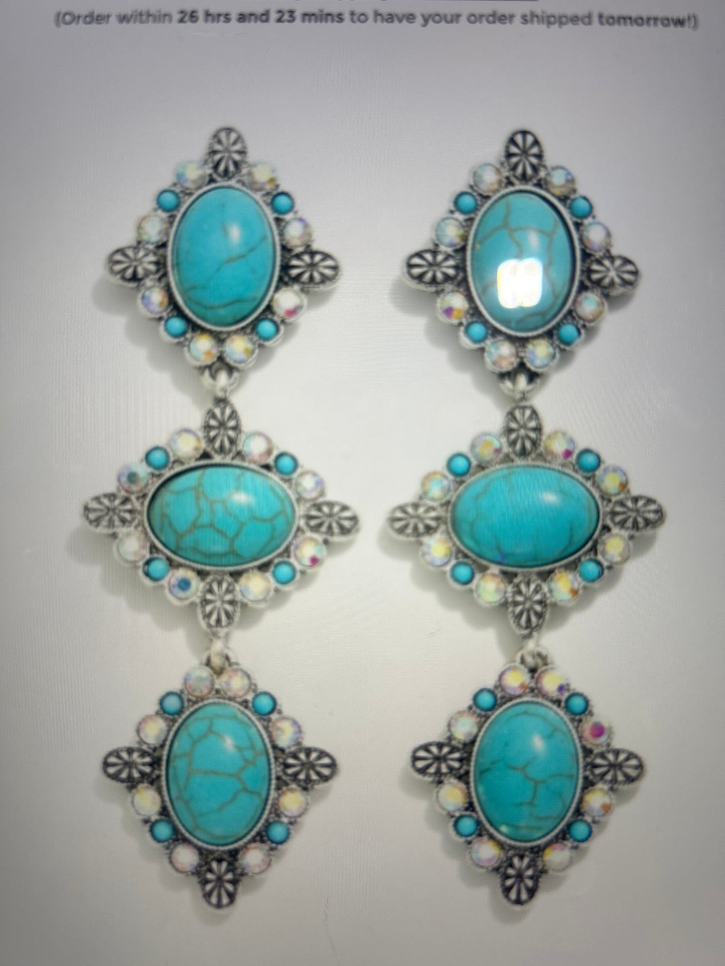 Turquoise Drop Earrings