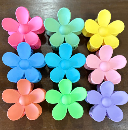 Flower Hair Clips
