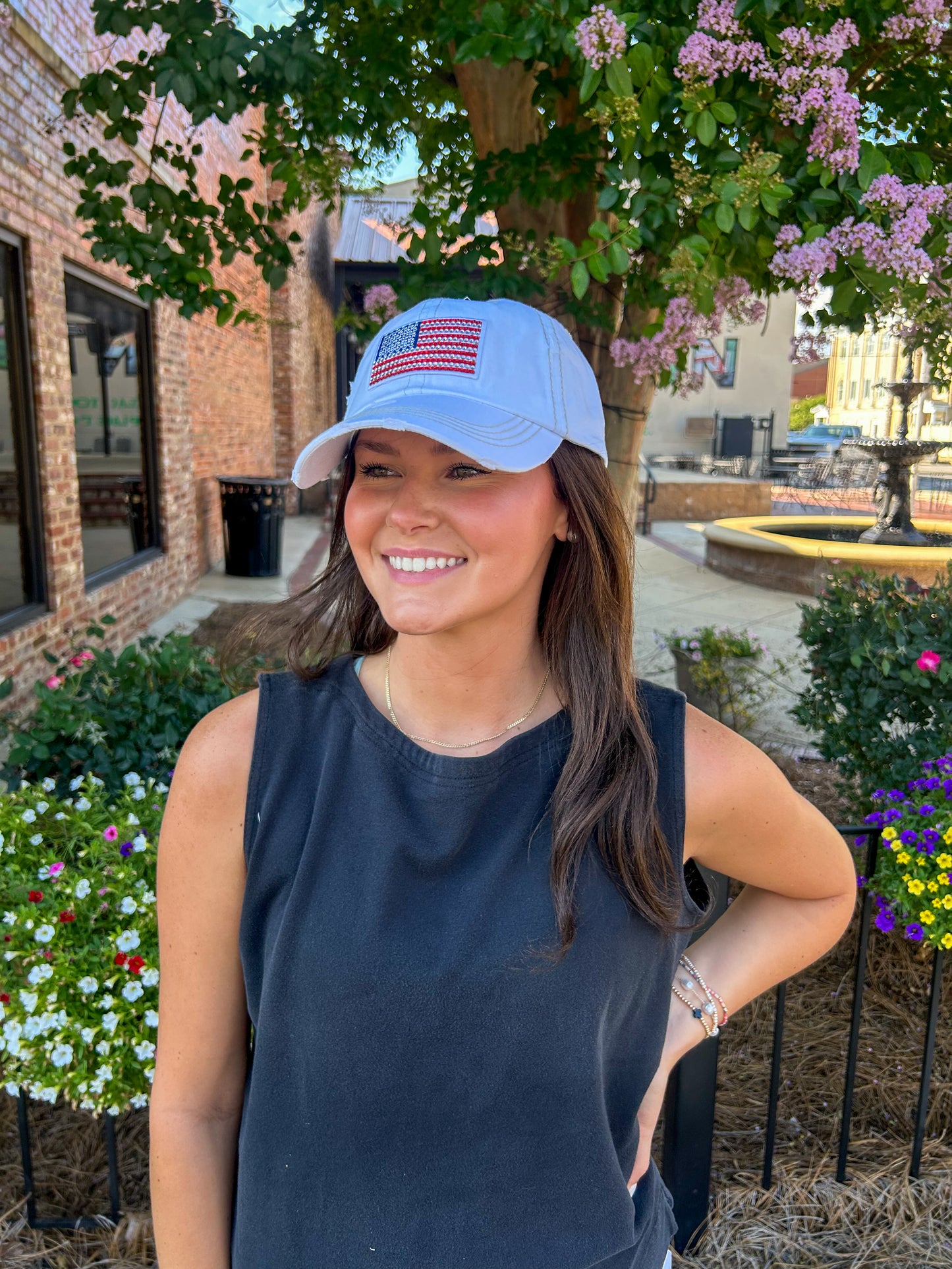 American Flag Hat