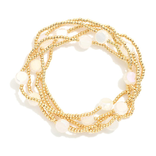 Pearl & Gold Bracelet
