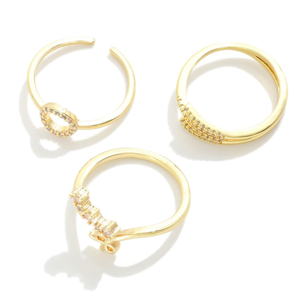 Set Of Three Stackable Rings