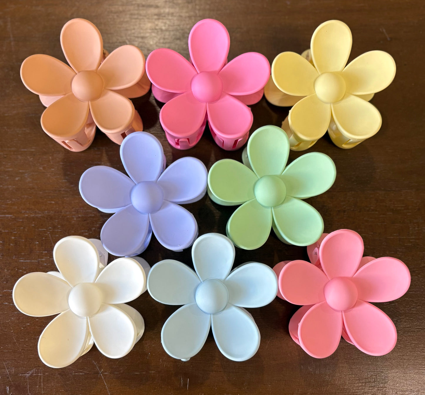 Flower Hair Clips