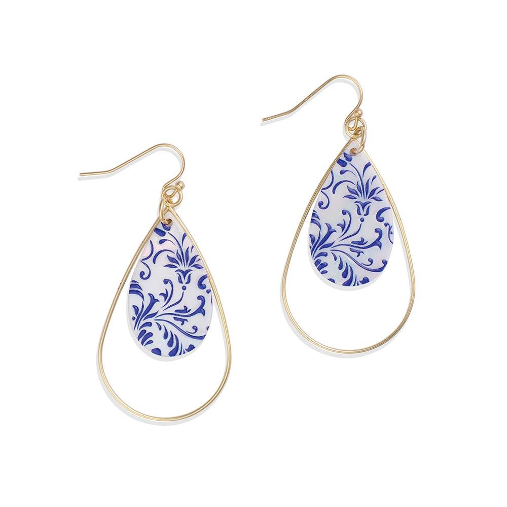 Teardrop Drop Earrings