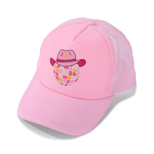 Disco Cowgirl Trucker Baseball Cap