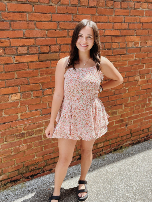 Floral Cami Romper