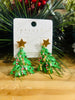 Christmas earrings