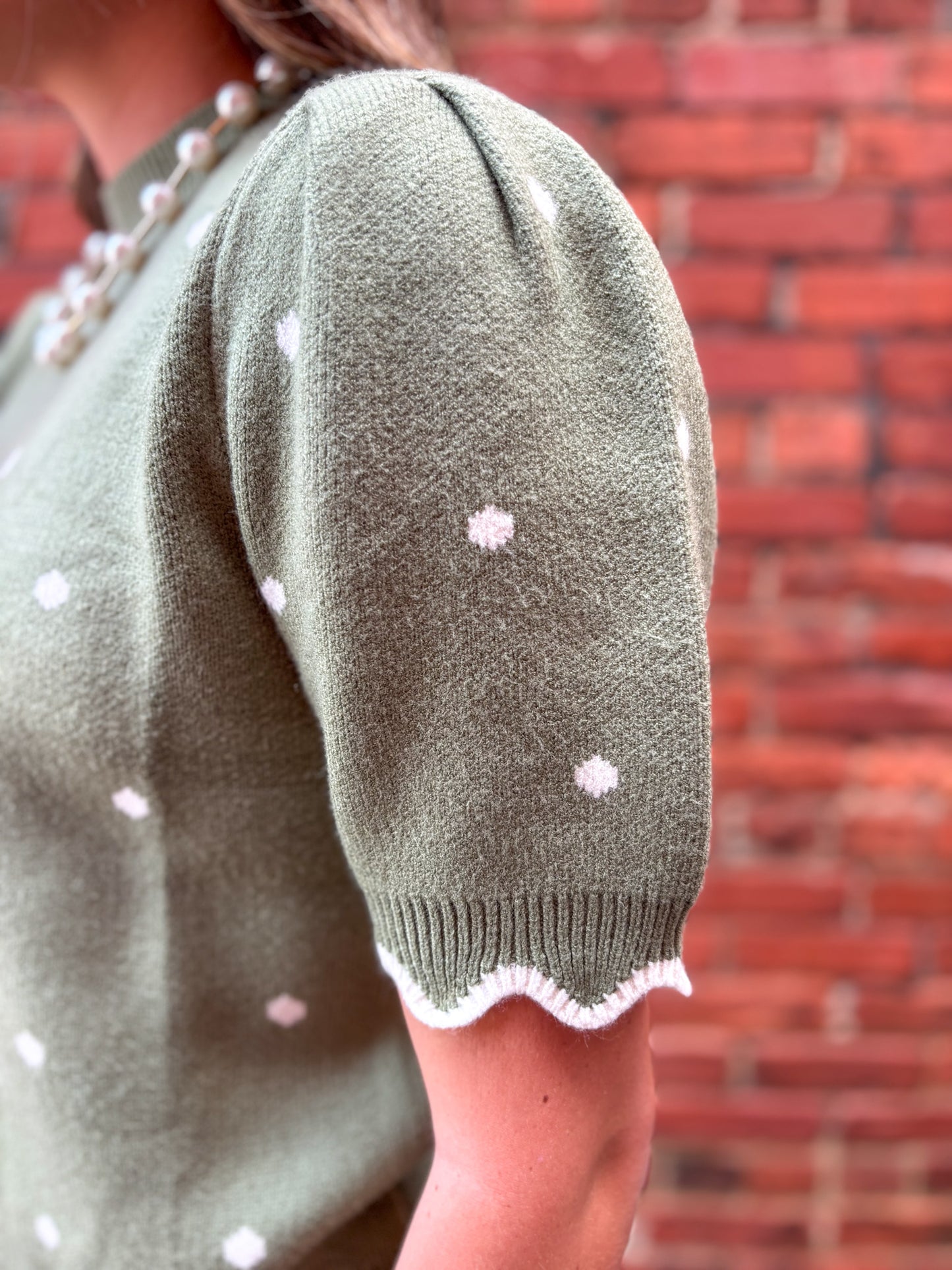 Polka Dot Sweater