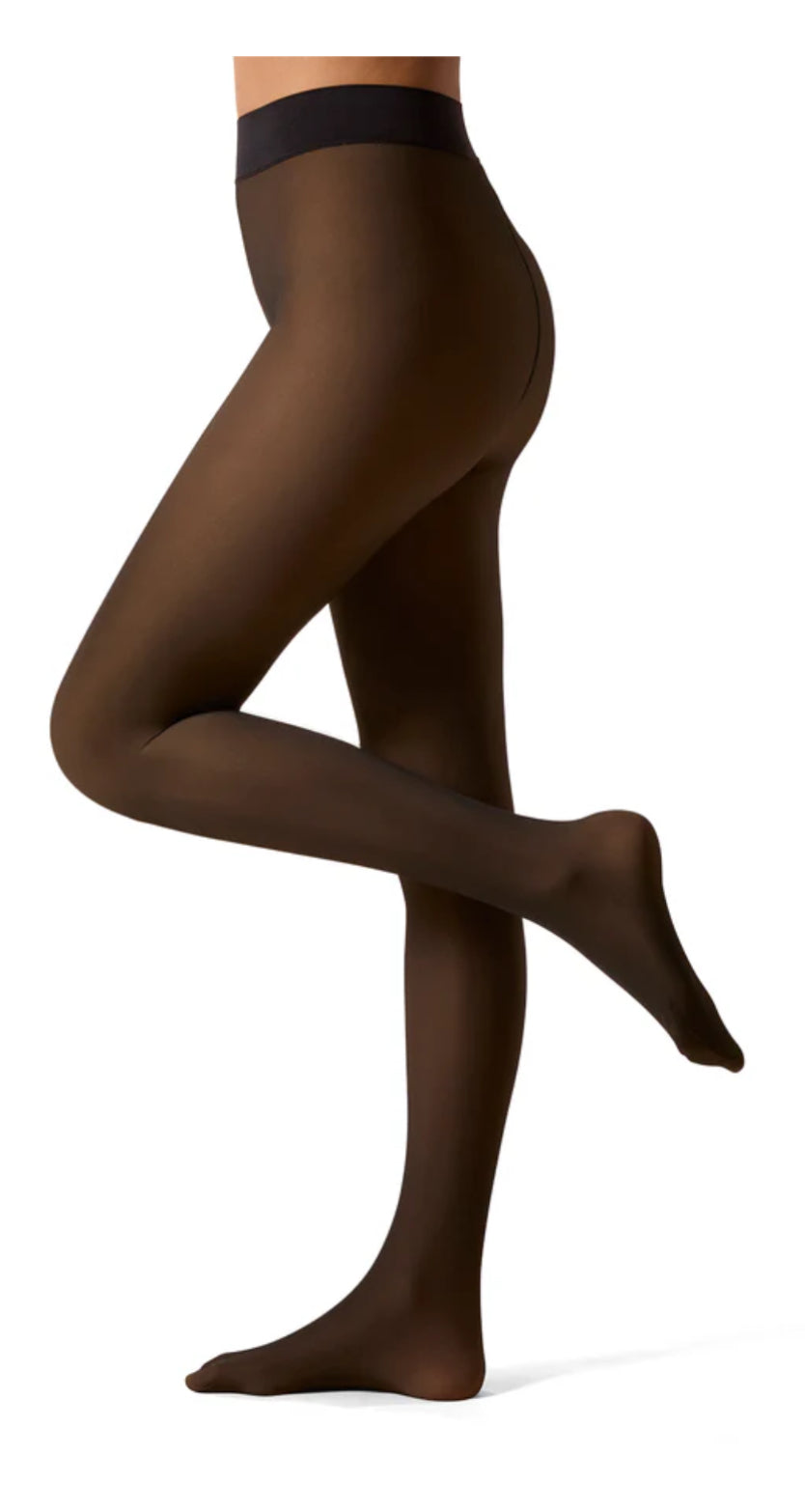 Sheer Illusion Thermal Tights