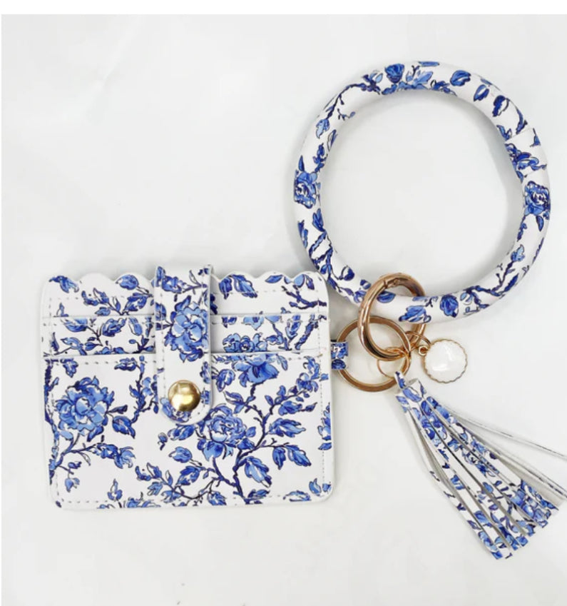 Beaded Wristlet ID Wallet