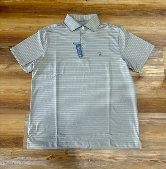 Bourbon Blend Stripe Polo