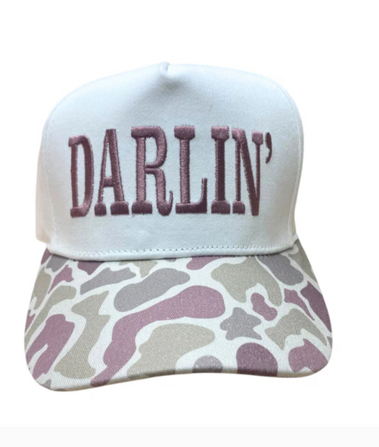 Darlin Light Camo Hat