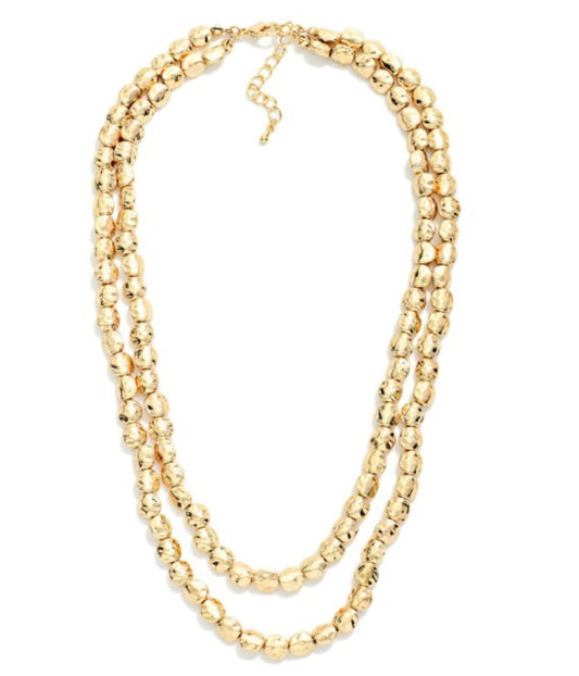 Layered Beaded Necklace