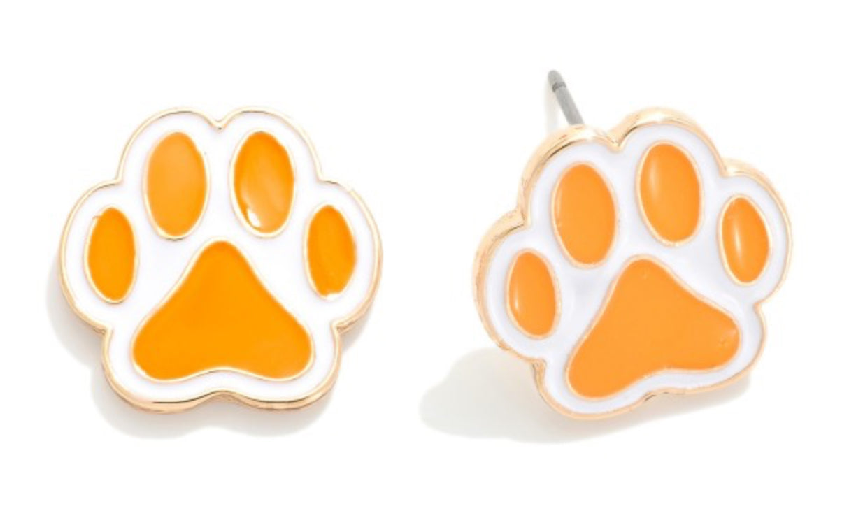 Tiger Paw Earrings
