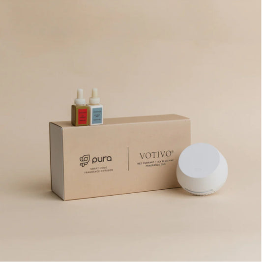 Pura + Votivo Smart Home Diffuser Set