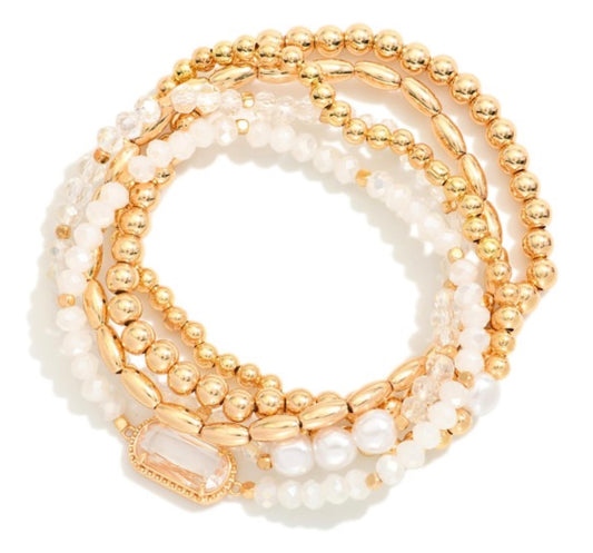 Glass Crystal Beaded Braclets