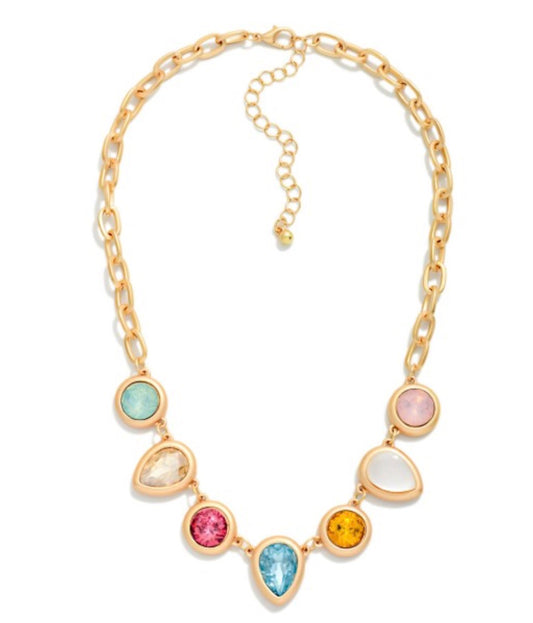 Acrylic Teardrop Necklace