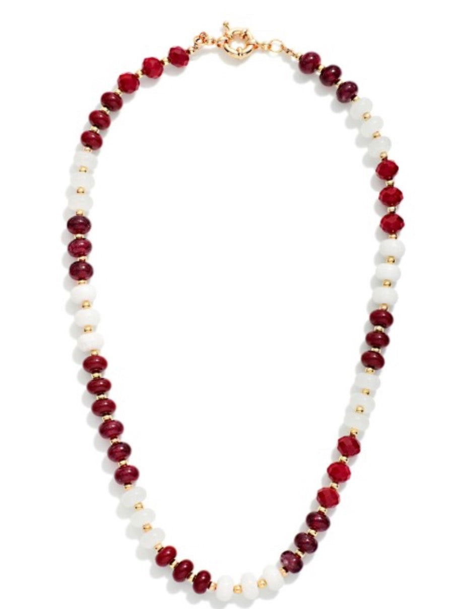 Game Day Beaded Necklace