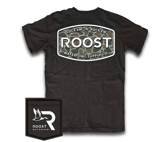 Roost Camo Logo T-Shirt