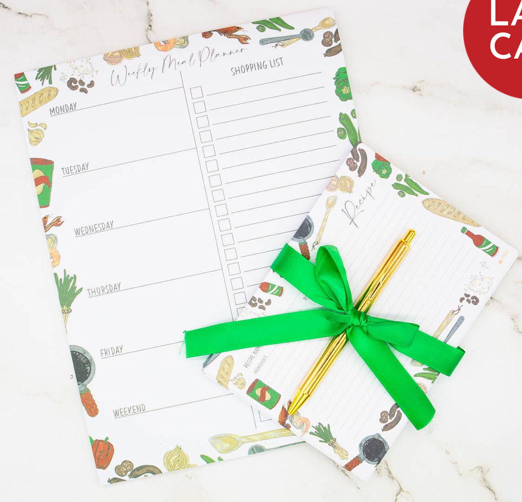 Kitchen flavors recipe card gift