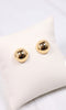 Shiny Gold Stud Earrings