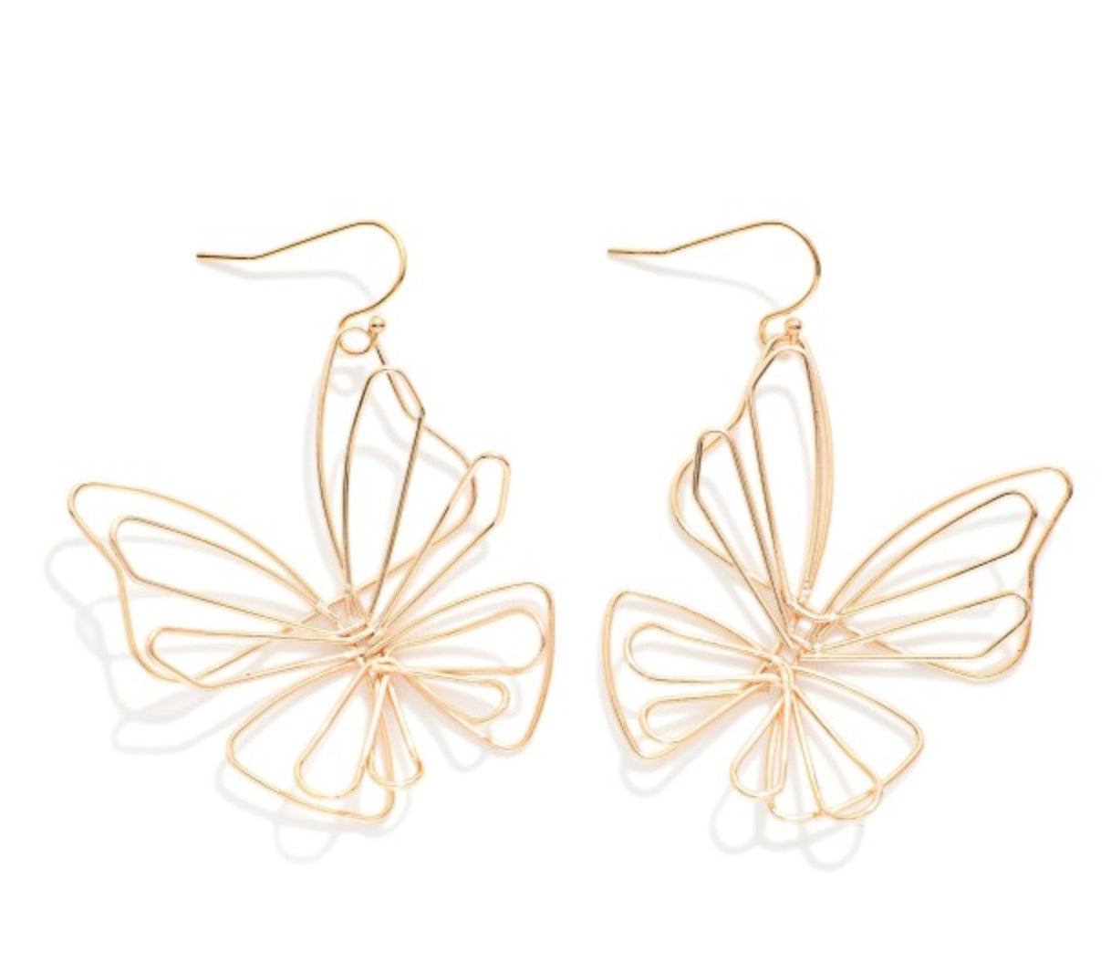 Butterfly Drop Earrings