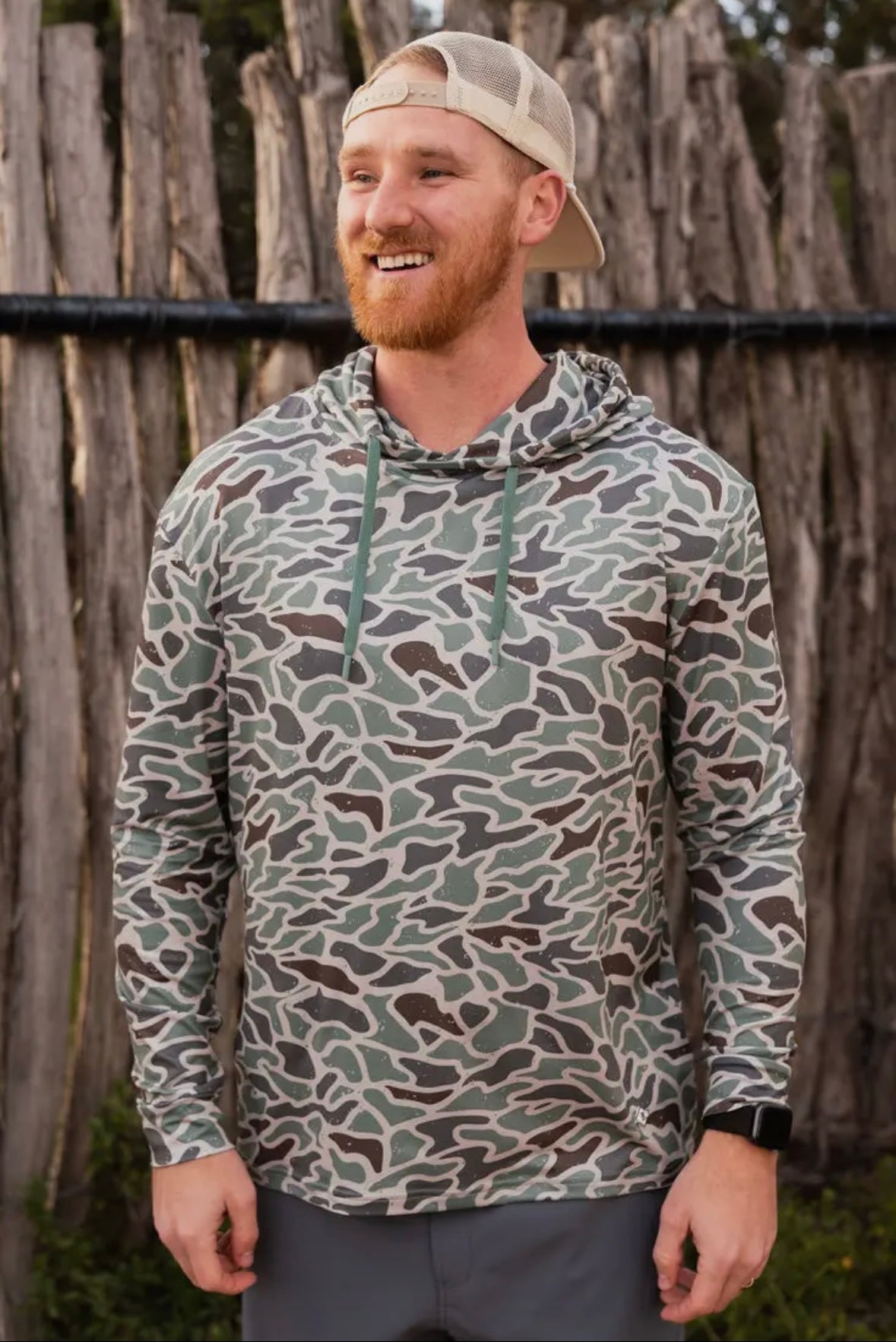 Performance Hoodie- Retro Duck Camo