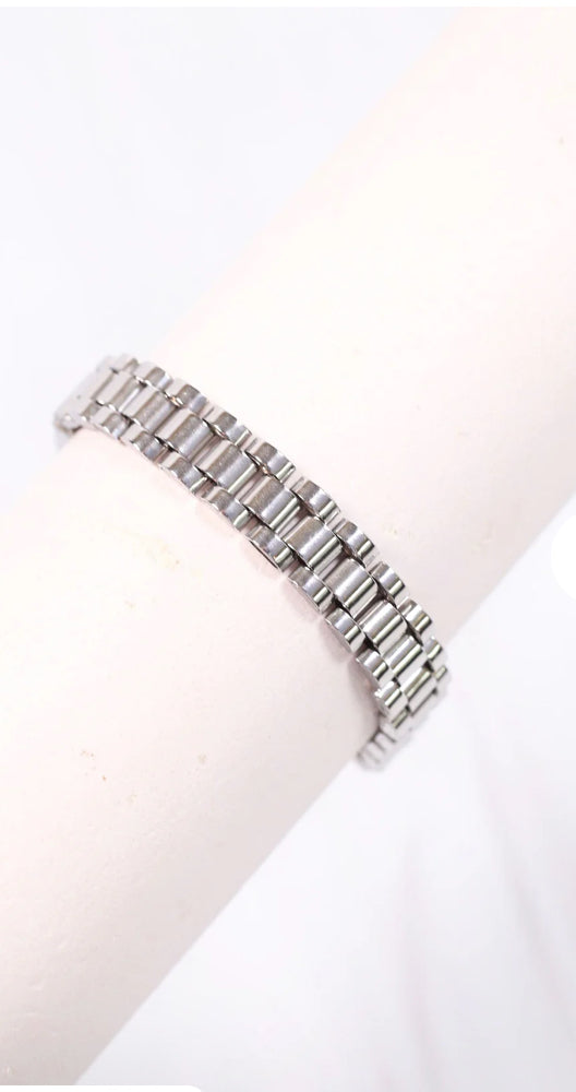 Link Bracelet-Silver