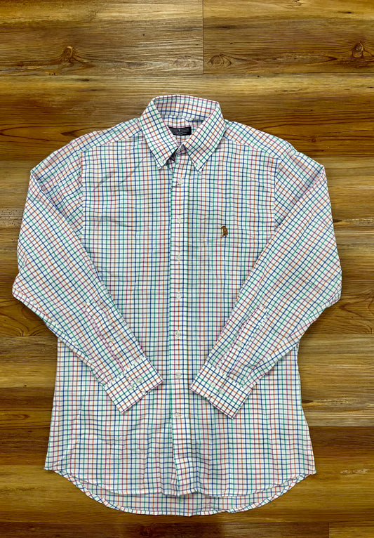 Beach Ball Check Button Down